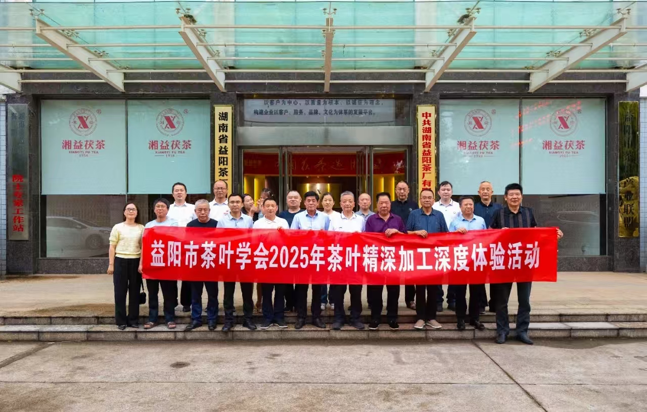 521國(guó)際茶日丨“非遺傳承?手筑茯香”茯磚制作體驗(yàn)活動(dòng)在益陽(yáng)茶廠有限公司舉辦